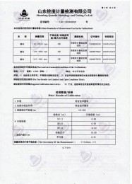 检测仪器报告证书：通用卡尺检定报告